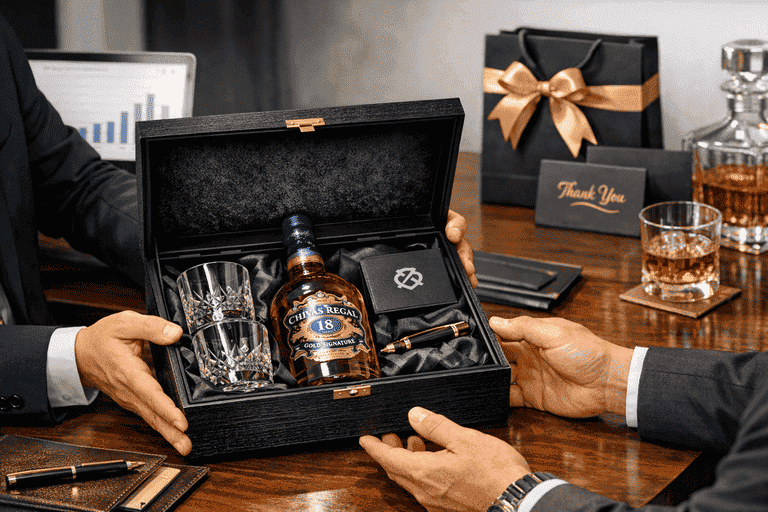 Tặng rượu ngoại trong quà tặng doanh nghiệp 