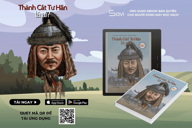 Tác phẩm "Thành Cát Tư Hãn Là Ai?" của tác giả Nico Medina & Andrew Thomson