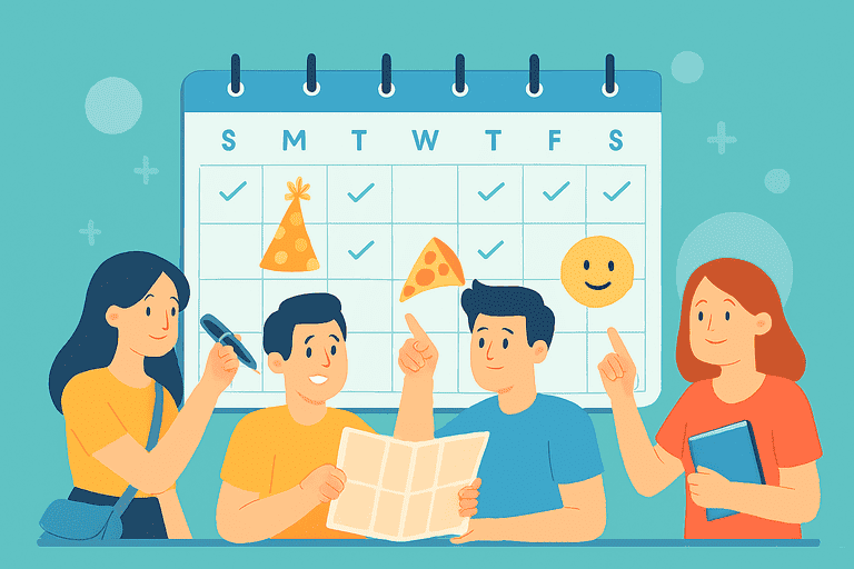 Lập kế hoạch thời gian rảnh 