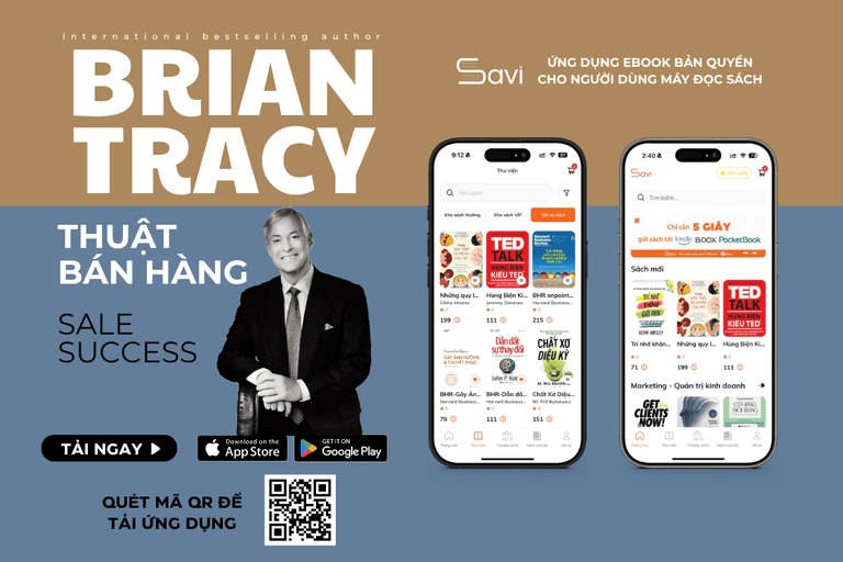 Ebook "Thuật Bán Hàng" đã có mặt trên Savi