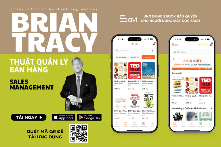 Ebook "Thuật Quản Lý Bán Hàng" đã có mặt trên Savi