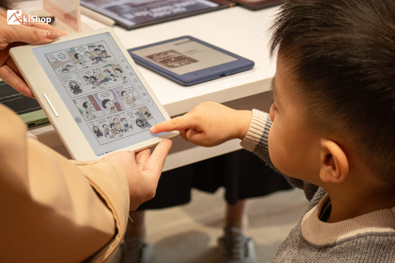 Công nghệ E-Ink giúp giảm đau mỏi mắt khi đọc sách