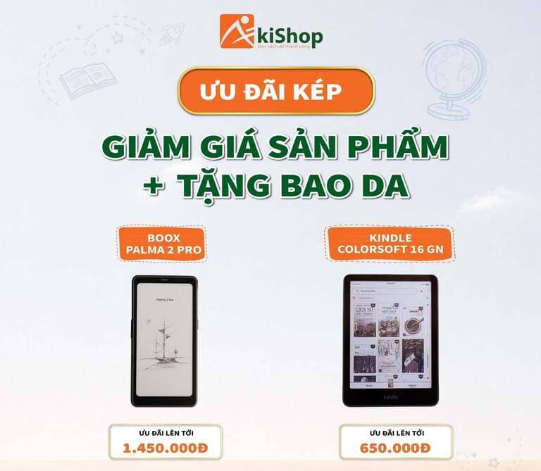 Ưu đã kép giảm giá và tặng bao da