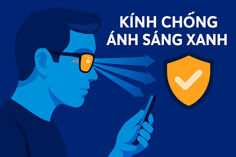 Kính chống ánh sáng xanh 