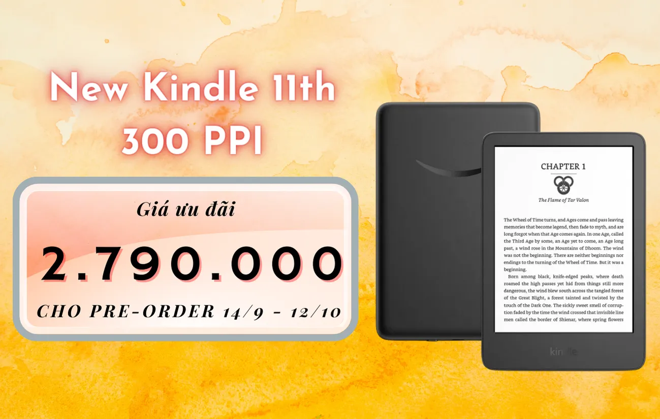Pre-order New Kindle 11th mới nhất