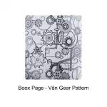 Skin máy đọc sách Boox Page vân nổi Gear Pattern