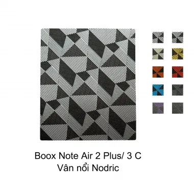 Skin máy đọc sách Boox Note Air Series vân nổi Nordic