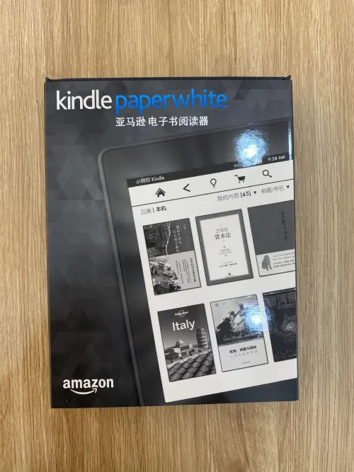 Máy đọc sách Kindle Paperwhite 3 4GB BLACK